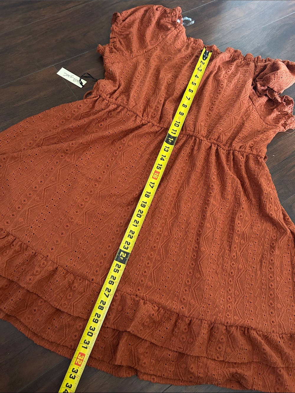 NWT Womens Liberty Love Midi Rustic Dress - Picture 12 of 16